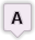 Marker with letter A